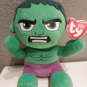 Ty Beanie Babies 6" Hulk